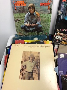 LARGE Lot of Vinyl Records, LPs and 45s, Includes ALL items Pictured