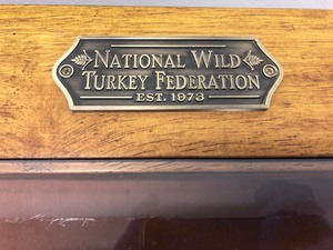 National Wild Turkey Federation GlassTop EndTables