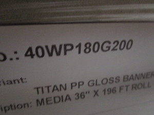 TITAN PP GLOSS BANNER MEDIA