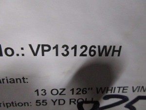 WHITE VINYL MATTE