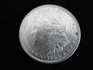 lot 18 image: Morgan Dollar 1903
