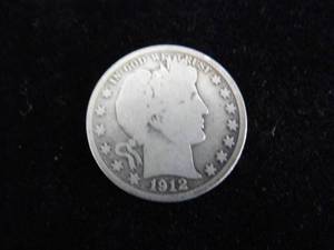 lot 63 image: Barber Half Dollar 1912