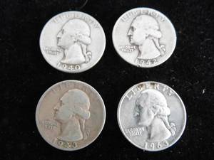 lot 84 image: Washington Quarters