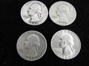 lot 85 image: Washington Quarters
