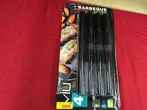 lot 496 image: Miu 4 Pk. BBQ Grill Mats, Retail $12.99