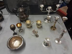 Assorted Silver Plate (11 Pieces)