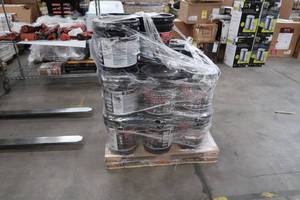 lot P10 image: Pallet of 27 Buckets of Jetcoat Driveway Filler - NEW - (128 Gallons)