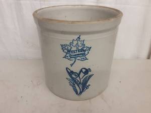 3 Gallon Western Stoneware Crock