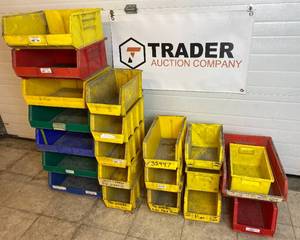 lot 31 image: Assorted Storage Bins (Qty 21)
