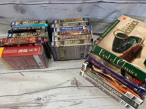 lot 12 image: Over $200 in Audio Books, Westerns, and Mysteries