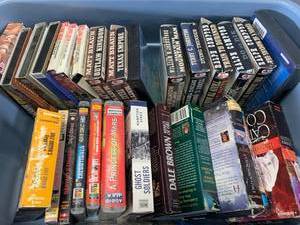 lot 68 image: Large Lot of Books on Tape