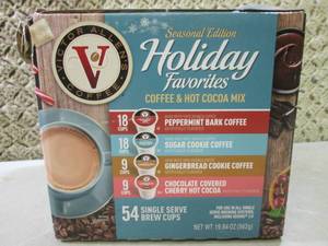 Box of 54 Assorted Flavor Coffee & ...