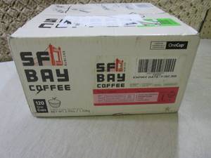 Box of 120 SF Bay Coffee One Cups C...