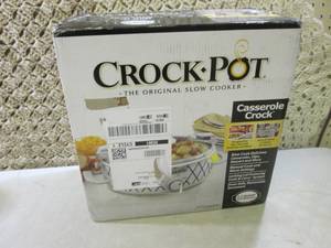 Crock Pot 2.5 Qt Oval Casserole Cro...