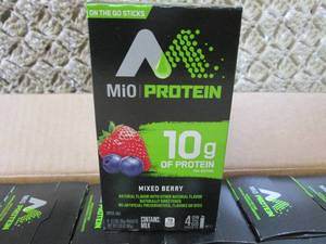 Case of 12 Boxes of Mio Protein Mix...