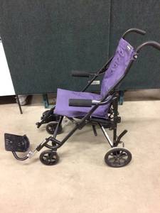 lot 8 image: MSRP $1600Convaid EZ Rider Standard Wheelchair Stroller - Looks Little To No Use