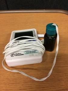 lot 26 image: Fisher Scientific Digital RefrigeratorFreezer Thermometer Temperature Indicator Monitor - GREAT WORKING CONDITION