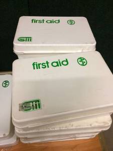 lot 37 image: Lot Of New First Aid Boxes