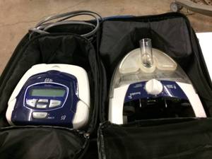 lot 56 image: ResMed S8 Escape with Humidaire 3i Heated Humidifier and Carry Bag - Works