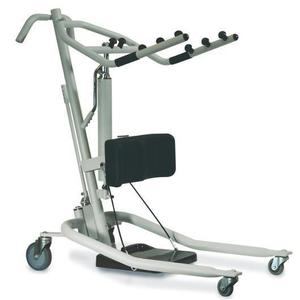 lot 16 image: MSRP $1500&nbspInvacare Get-U-Up Hydraulic Stand-Up Lift&nbspEasy-to-maneuver Lift Is Ideal For Everyday Aid In Transferring Users &&nbspPartial-Weight Bearing Individuals- Excellent Condition