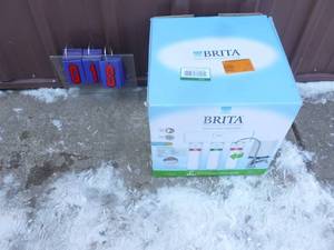 Brita under sink water filtration system. New condition. As shown.