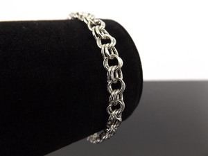 .925 Sterling Silver Jacoby Bender Charm Bracelet