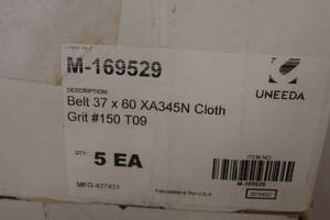 Sanding Belt 37 X 60 Cloth 150 Grit