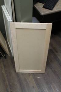 Natural Wood  Cabinet Doors  Lot Of 3 Doors