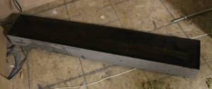 Brown Wood Mantel