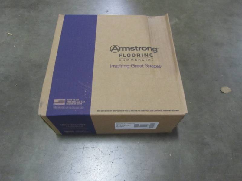 lot 427 image: Armstrong Standard Excelon Imperial Texture 12 in. x 12 in. Classic Black Vinyl Composition Commercial Tile (45 sq. ft.  case) 51910031