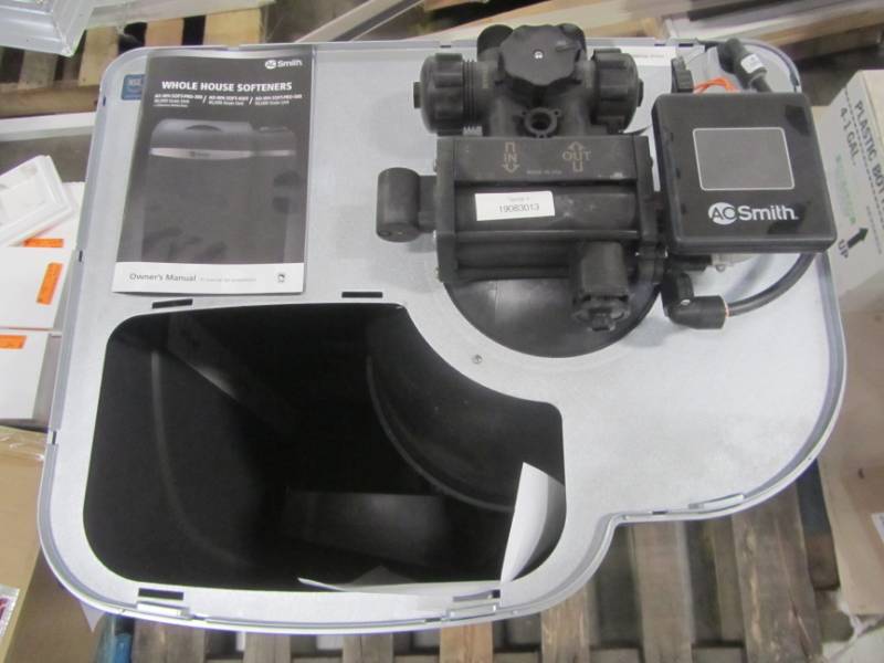 A.O. Smith 45000-Grain Water Softener AO-WH-SOFT-450T | MN HOME OUTLET  BURNSVILLE #126 - SATURDAY PICK UP ONLY! 10:00AM - 2:00PM NO EXCEPTIONS!!!!  | K-BID