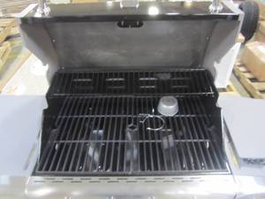 lot 67 image: Kenmore Outdoor Patio 4 Burner Gas BBQ Propane Grill With Side Burner in , Black PG-40409SOLB