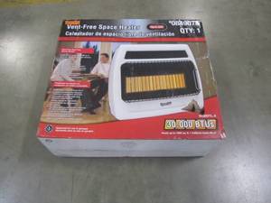 lot 104 image: Dyna-Glo 30000-BTU Wall Or Floor-Mount Natural Gas Or Liquid Propane Vent-free Infrared Heater IR30DTL-2