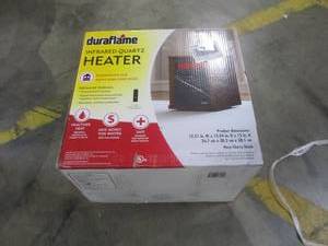 lot 114 image: Duraflame 1500-Watt Infrared Quartz Cabinet Electric Space Heater 9HM1000-C240