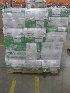 lot 34 image: Entire Pallet - Greenfiber Low Dust Cellulose Blow-in Insulation 19 lbs. Bag INS541LD