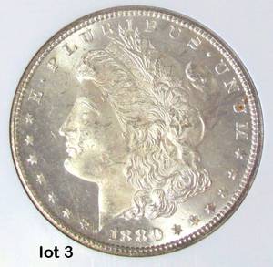 1880-S Morgan Silver Dollar
