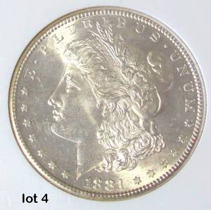 1881-S Morgan Silver Dollar