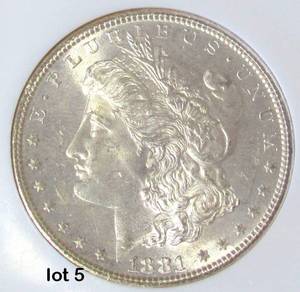1881-S Morgan Silver Dollar