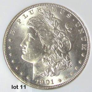1901-O Morgan Silver Dollar