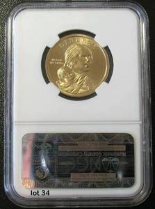 2010-D SMS Sacagawea Dollar