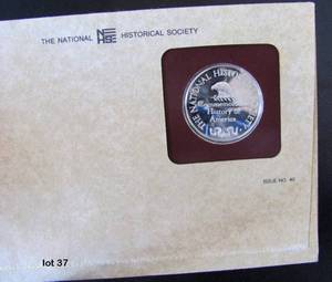 National Historical Society Commemorative Silver Comstock Lode