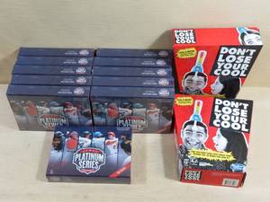lot 45 image: 11 Baseball Trading Card Games and 2 Games