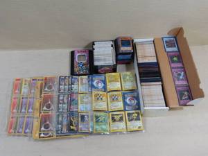 lot 56 image: Pokemon and Yu-Gi-Oh Cards