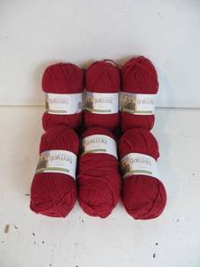 6 Skeins of Plymouth Yarn Company Galway Worsted Yarn