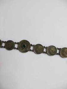Sterling Silver Coin Bracelet