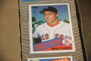 1985 Topps Baseball Vending Box.