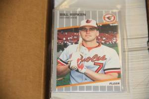 1989 Fleer Baseball Complete Set with Rick Face Billy Ripken