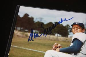 Brooklyn Dodgers Don Newcombe 8x10 Photo Auto