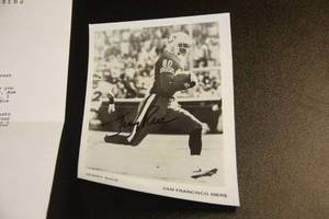 Jerry Rice 3x5 Photo Auto
