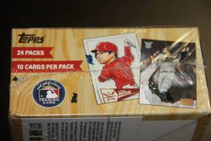 2019 Topps Big League Factory Sealed Hobby Box